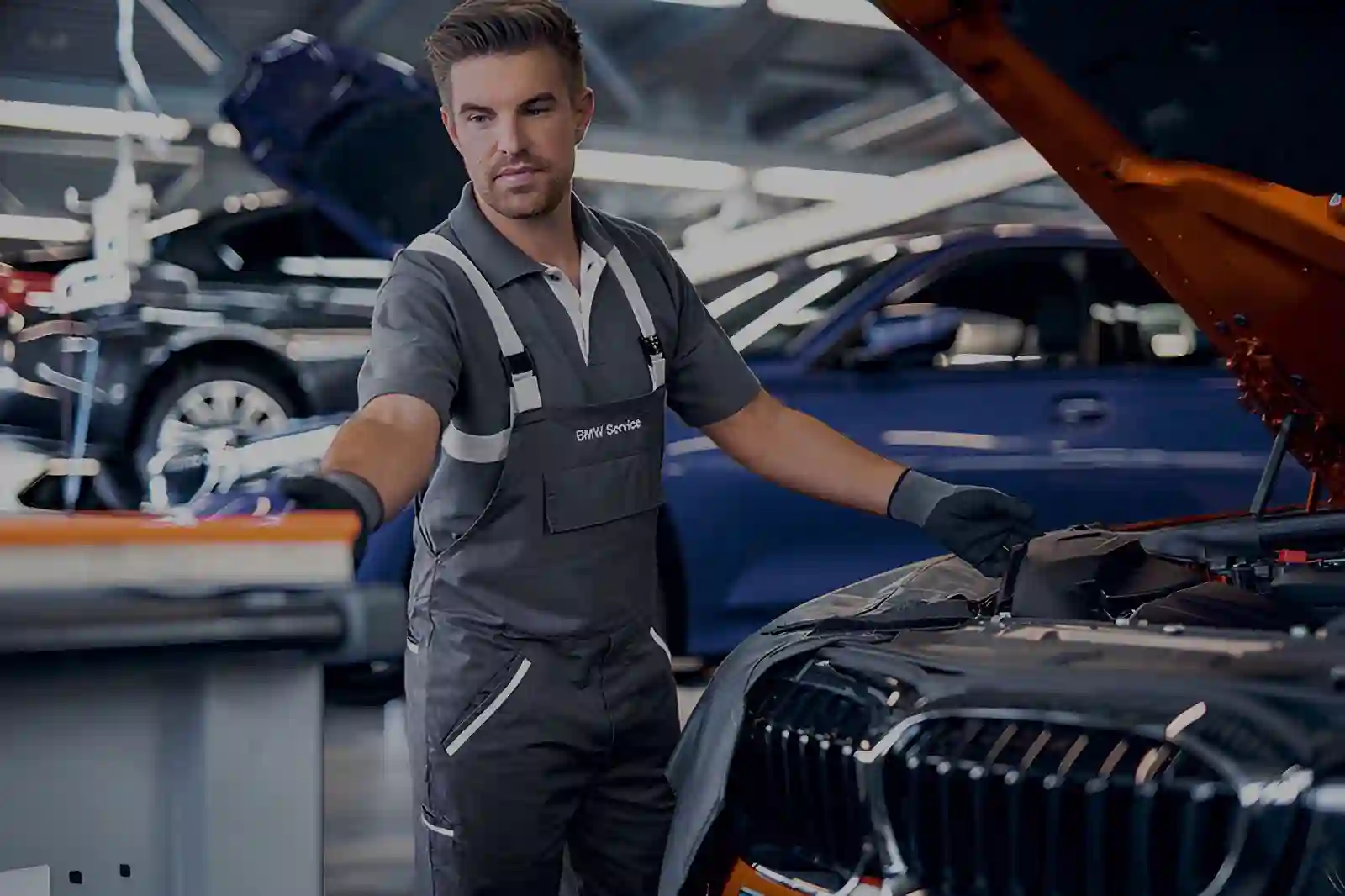 Замена фильтров BMW